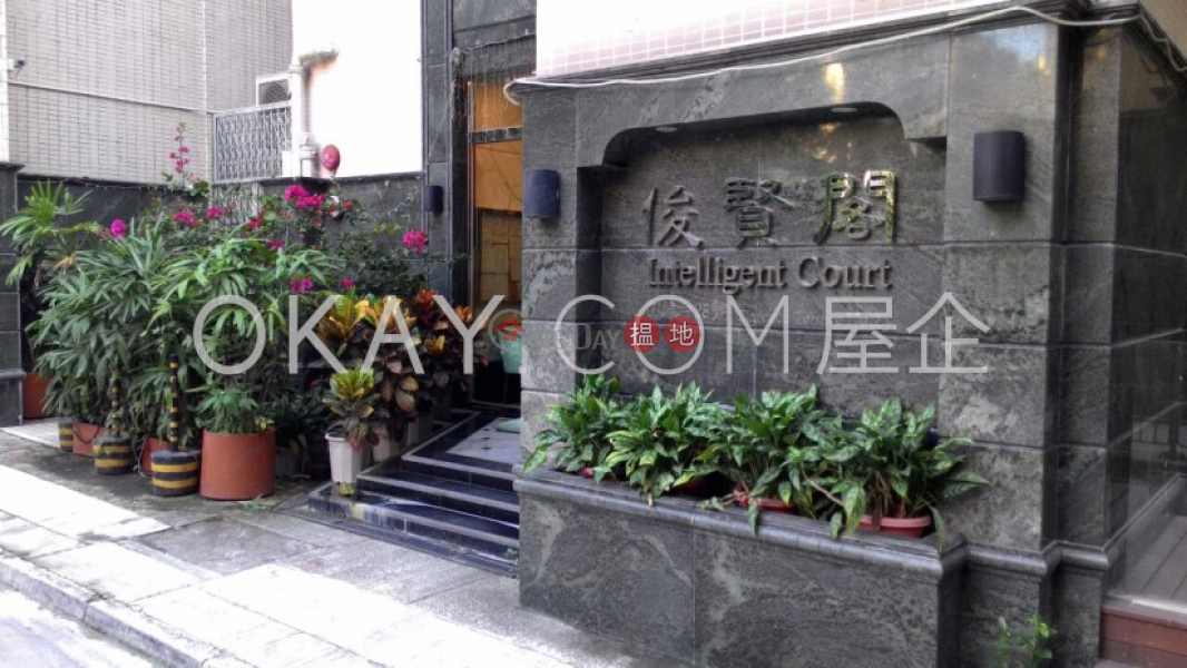 Charming penthouse with rooftop | For Sale | Intelligent Court 俊賢閣 Sales Listings