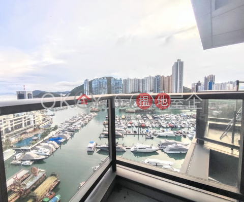 Unique 1 bedroom with harbour views & balcony | Rental | Marinella Tower 9 深灣 9座 _0