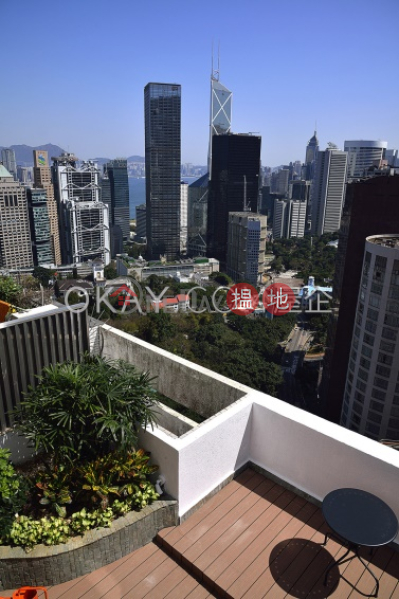 Property Search Hong Kong | OneDay | Residential | Rental Listings | Efficient 4 bed on high floor with sea views & terrace | Rental