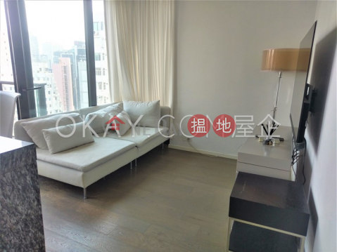 Stylish 1 bedroom with sea views & balcony | For Sale | The Pierre NO.1加冕臺 _0