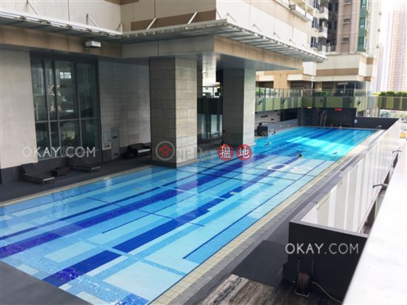 HK$ 27,000/ month | Tower 1 Grand Promenade Eastern District | Intimate 2 bedroom on high floor with balcony | Rental