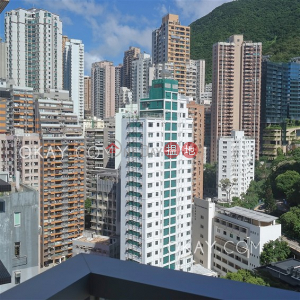 Unique high floor with balcony | Rental, Resiglow Pokfulam RESIGLOW薄扶林 Rental Listings | Western District (OKAY-R378672)