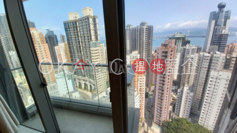 Unique 3 bedroom on high floor with balcony | For Sale | The Summa 高士台 _0