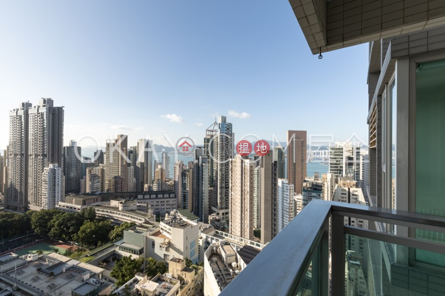 Property Search Hong Kong | OneDay | Residential Rental Listings Tasteful 3 bedroom with harbour views & balcony | Rental
