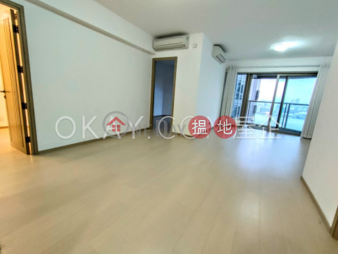 Gorgeous 3 bed on high floor with sea views & balcony | For Sale | Harbour Glory Tower 3 維港頌3座 _0
