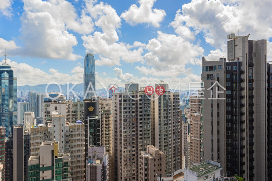 香港搵樓|租樓|二手盤|買樓| 搵地 | 住宅-出租樓盤|3房2廁,極高層,連車位,露台干德道18號出租單位