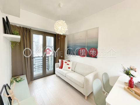 Cozy 1 bedroom on high floor with balcony | Rental | L' Wanchai 壹嘉 _0