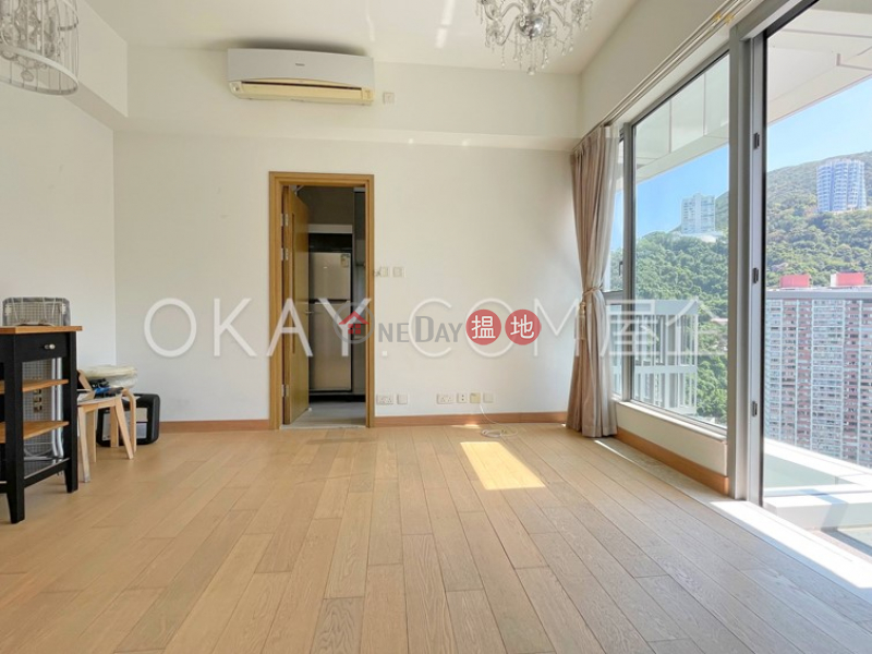 Gorgeous 1 bedroom on high floor with balcony | For Sale, 1 Wan Chai Road | Wan Chai District Hong Kong | Sales | HK$ 11M