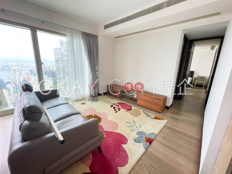 Beautiful 3 bed on high floor with balcony & parking | Rental 23 Tai Hang Drive | Wan Chai District, Hong Kong Rental, HK$ 65,000/ month