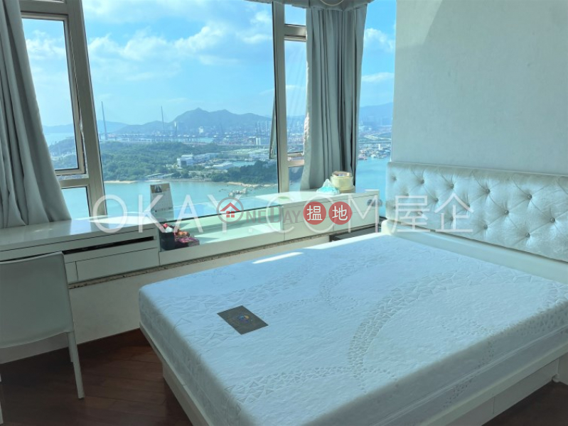 HK$ 54M Tower 1 One Silversea, Yau Tsim Mong, Beautiful 4 bed on high floor with sea views & balcony | For Sale
