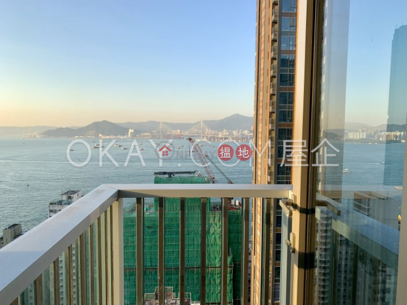 Lovely 3 bedroom on high floor with sea views & balcony | Rental | Imperial Kennedy 卑路乍街68號Imperial Kennedy Rental Listings