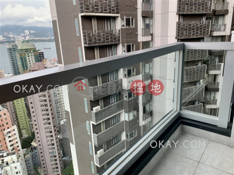 Unique 1 bedroom on high floor with balcony | Rental | Resiglow Pokfulam RESIGLOW薄扶林 _0