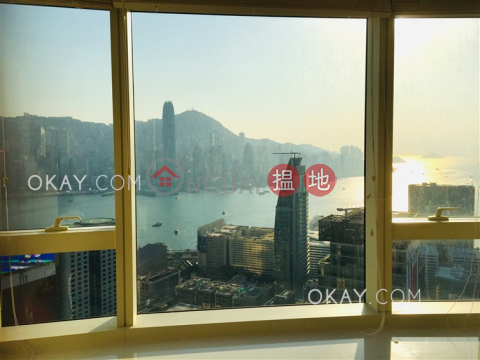 Lovely 2 bedroom on high floor with harbour views | Rental | The Masterpiece 名鑄 _0