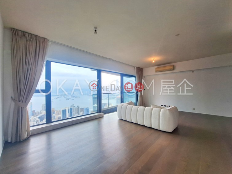 Rare 3 bedroom on high floor with balcony & parking | Rental, 2A Seymour Road | Western District Hong Kong | Rental | HK$ 90,000/ month