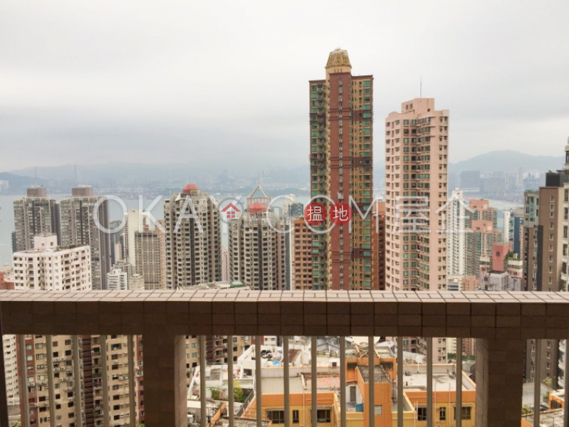 Efficient 3 bedroom with harbour views, balcony | For Sale, 41 Conduit Road | Western District Hong Kong Sales | HK$ 33M