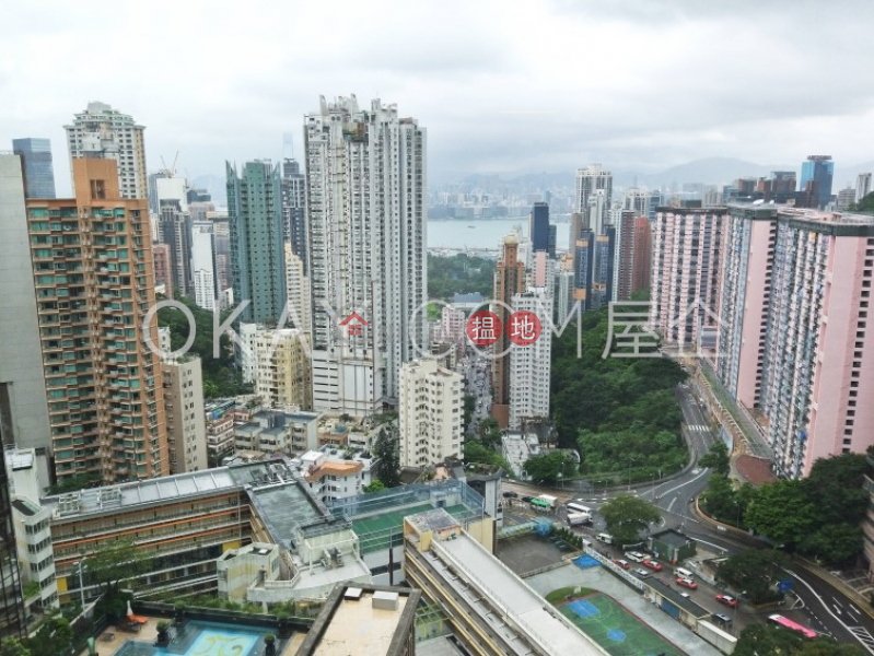 Luxurious 4 bed on high floor with balcony & parking | For Sale | The Legend Block 3-5 名門 3-5座 Sales Listings