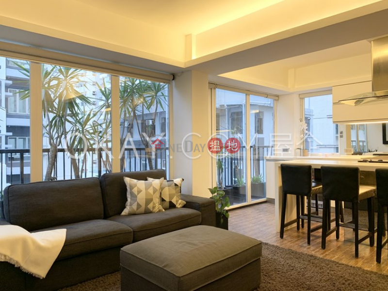 Rare 1 bedroom on high floor with rooftop & balcony | Rental 2J Mosque Junction | Western District Hong Kong, Rental | HK$ 40,000/ month