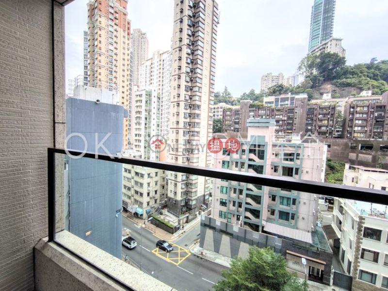 Popular 1 bedroom with balcony | Rental, Eight Kwai Fong 桂芳街8號 Rental Listings | Wan Chai District (OKAY-R387251)