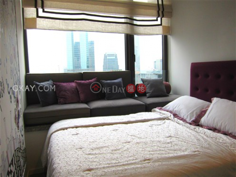 Property Search Hong Kong | OneDay | Residential Rental Listings | Lovely 1 bed on high floor with harbour views & balcony | Rental
