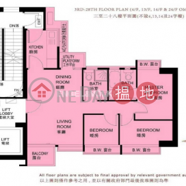 Studio Flat for Rent in Kowloon City, Luxe Metro 匯豪 | Kowloon City (EVHK44929)_0