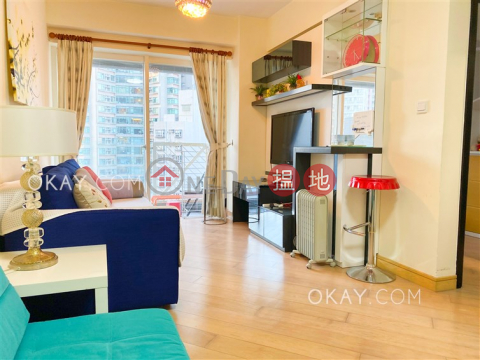 Generous 2 bedroom with harbour views & balcony | Rental | The Icon 干德道38號The ICON _0