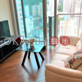 Nicely kept 2 bedroom on high floor with balcony | Rental | The Avenue Tower 2 囍匯 2座 _0