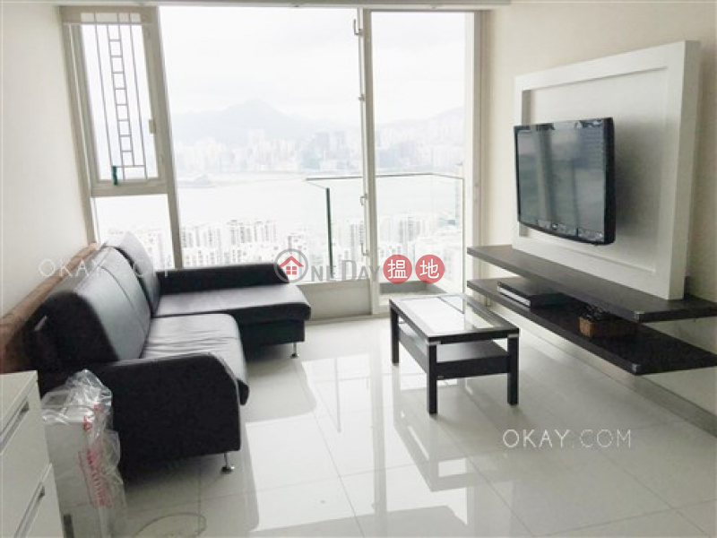 Property Search Hong Kong | OneDay | Residential | Rental Listings Tasteful 3 bed on high floor with sea views & balcony | Rental