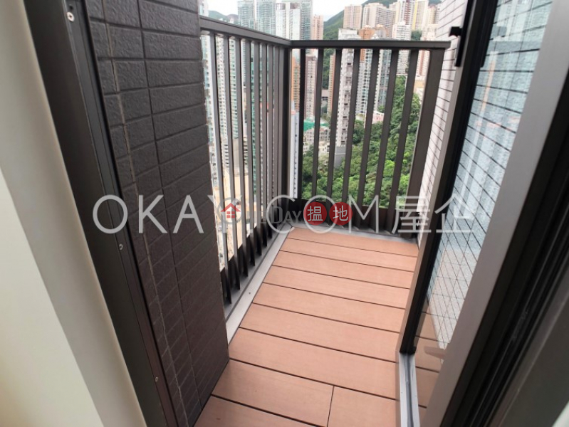 Generous 1 bed on high floor with sea views & balcony | Rental | 8 Jones Street | Wan Chai District | Hong Kong, Rental | HK$ 25,000/ month