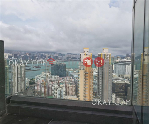 Luxurious 2 bed on high floor with sea views & rooftop | For Sale|Homantin Hillside Tower 1(Homantin Hillside Tower 1)Sales Listings (OKAY-S374510)_0