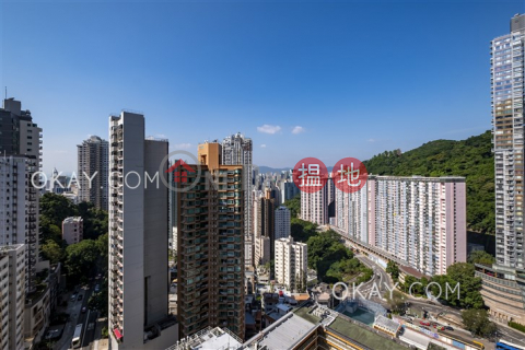 Efficient 3 bed on high floor with balcony & parking | For Sale | Dragon Garden 龍園 _0