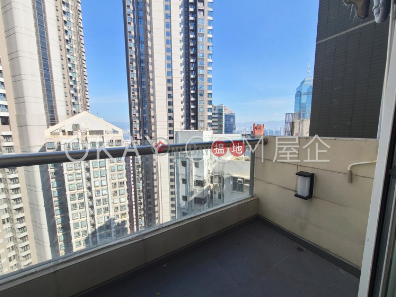 HK$ 27,000/ 月嘉輝大廈-西區-1房1廁,實用率高,極高層,露台《嘉輝大廈出租單位》