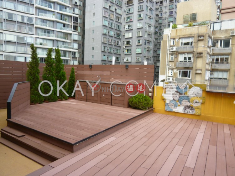 Nicely kept 1 bed on high floor with rooftop & balcony | For Sale | Nikken Heights 日景閣 Sales Listings