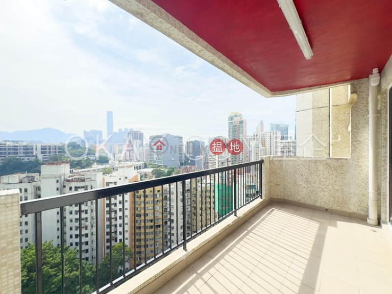 HK$ 53,300/ month The Crescent Block B Kowloon City Rare 3 bedroom on high floor with balcony & parking | Rental