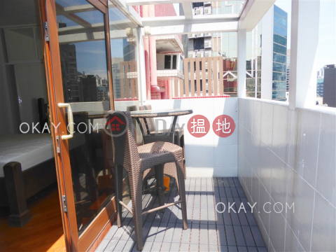Rare 1 bedroom on high floor with rooftop & balcony | Rental | Amber Lodge 金珀苑 _0