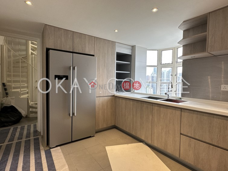 HK$ 138,000/ month | Garden Terrace Central District Efficient 4 bed on high floor with balcony & parking | Rental