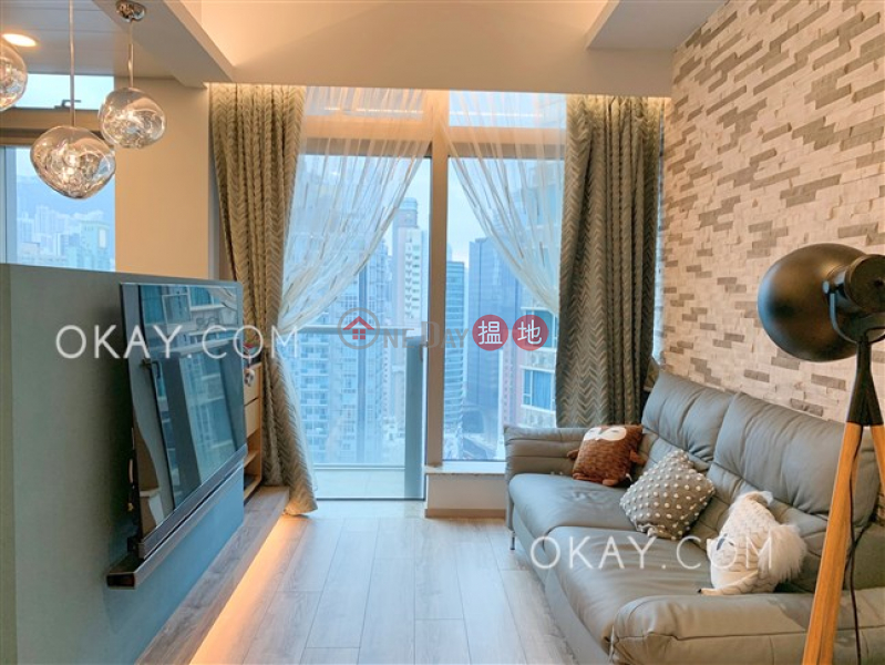 Unique 1 bedroom on high floor with balcony | For Sale | The Avenue Tower 2 囍匯 2座 Sales Listings