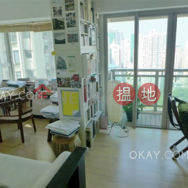 Generous 1 bedroom on high floor with balcony | Rental | Centre Place 匯賢居 _0