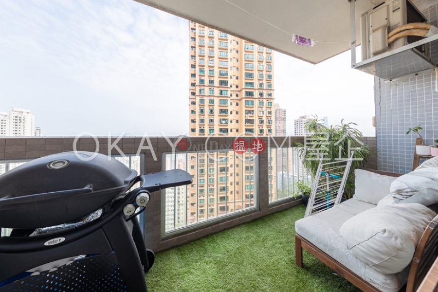 Efficient 3 bedroom with harbour views & balcony | For Sale, 41 Conduit Road | Western District, Hong Kong, Sales HK$ 25.3M