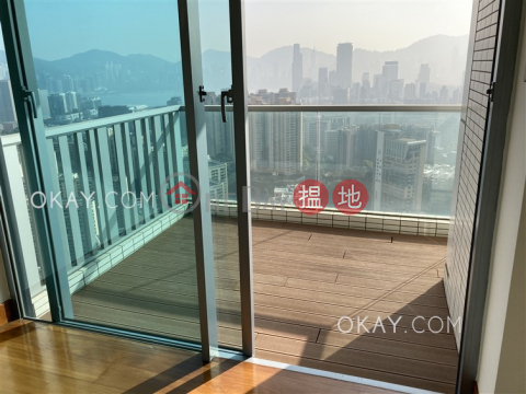 Stylish 4 bedroom on high floor with balcony & parking | Rental | No. 15 Ho Man Tin Hill 何文田山道15號 _0