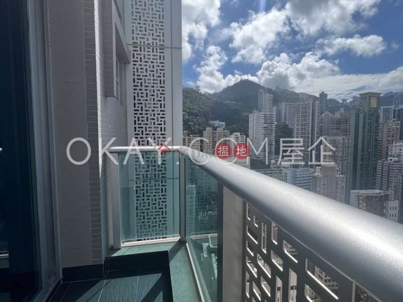 1房1廁,極高層,露台嘉薈軒出售單位|嘉薈軒(J Residence)出售樓盤 (OKAY-S65213)