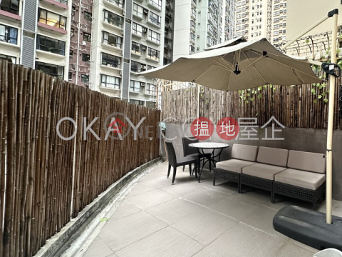 Cozy 1 bedroom with terrace | For Sale, Good View Court 豪景閣 | Western District (OKAY-S48988)_0