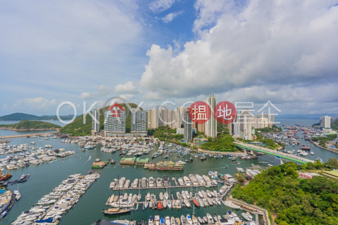 Unique 3 bedroom on high floor with sea views & parking | Rental | Marinella Tower 8 深灣 8座 _0