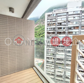 Tasteful 1 bedroom on high floor with balcony | Rental