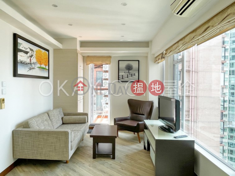 Rare 1 bedroom on high floor with sea views & balcony | For Sale | Carble Garden | Garble Garden 嘉寶園 _0