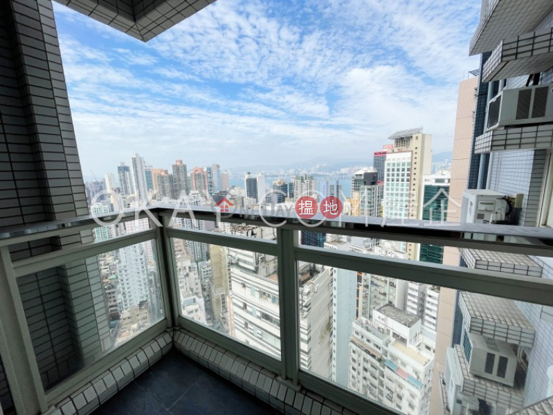 Popular 3 bed on high floor with sea views & balcony | Rental | Centrestage 聚賢居 Rental Listings