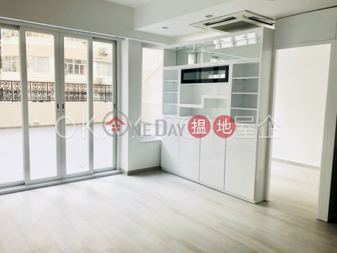 Luxurious 1 bedroom with terrace | Rental | Lai Sing Building 麗成大廈 _0