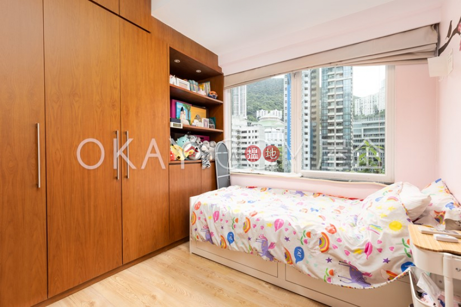 HK$ 28M, Wing on lodge | Wan Chai District | Efficient 3 bed on high floor with balcony & parking | For Sale