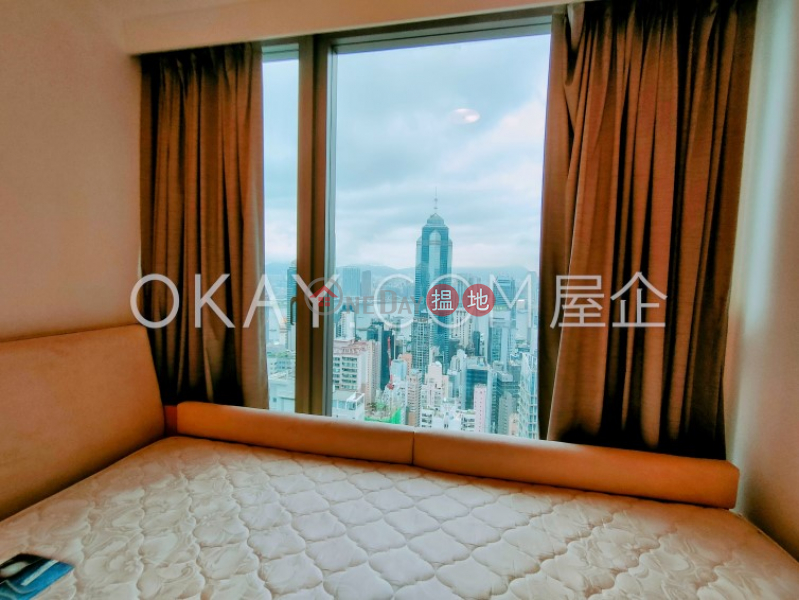 HK$ 33,000/ month | Soho 38, Western District, Rare 2 bedroom on high floor with sea views & balcony | Rental