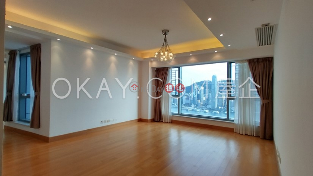 Stylish 4 bedroom on high floor with balcony & parking | Rental | The Harbourside Tower 3 君臨天下3座 Rental Listings