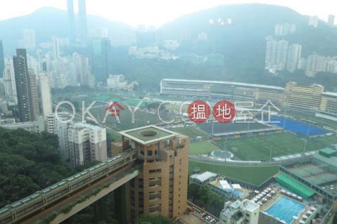 Rare 3 bedroom with racecourse views & parking | Rental | The Leighton Hill 禮頓山 _0